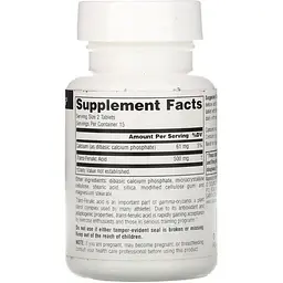 Транс-ферулова кислота Source Naturals Trans-Ferulic Acid 250 мг 30 таблеток - мініатюра 2
