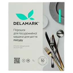 Засіб для миття посуду в посудомийній машині DeLaMark 1 кг