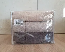 Набір турецьких махрових рушників Cestepe MicroCotton Premium 3 штуки 50x90 Eva 2 щільність 600 г/м2 - мініатюра 10