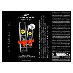 Набір Pjur Ювілейний лубрикантів 30th Anniversary Gift Set: Original 100 мл та Aqua 30 мл - мініатюра 4