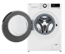 Пральна машина LG фронтальна 85 кг 1200 A+++ 48 см дисплей пара інвертор білий - мініатюра 3