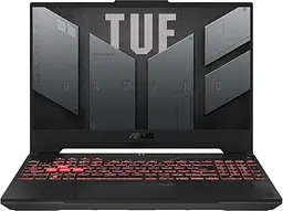 ASUS Ноутбук TUF Gaming A17 FA707NUR-HX054 17.3" FHD IPS, AMD R7-7435HS, 16GB, F1TB, NVD4050-6, noOS, Сірий