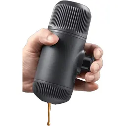 Портативна еспресо-кавоварка Wacaco Nanopresso з чохлом Grey - мініатюра 3