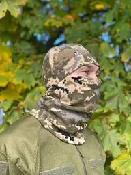 Флісова балаклава Піксель - мініатюра 2