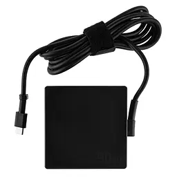 Блок живлення для ноутбука TYPE-C 90W, квадратний, black - мініатюра 3