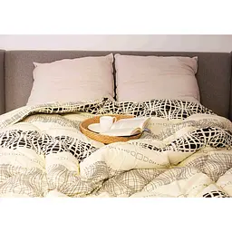Ковдра ТЕП Шик Illusion Style вовна 400г/м 200x210 см (1-02564_31451) - мініатюра 4