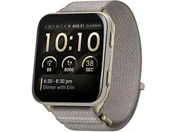 Смарт-годинник Garmin Venu X1 Soft Gold Titanium and French Grey Nylon (010-02980-33/08)