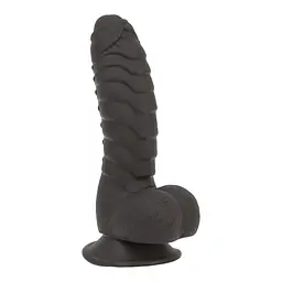 Фаллоимитатор Addiction Ben 7 Dildo With Balls, 17.8 см + вибропуля в подарок