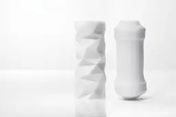 Мастурбатор Tenga 3D Polygon білий - мініатюра 3