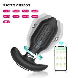 Анальна пробка з вібро Bliss APP - Vibrating Anal Plug Boss Series 26-00193APP 103417 - мініатюра 7