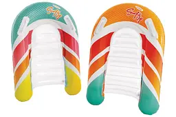 Надувний дитячий плотик для плавання Intex Surf's Up Riders 58172 розмір 79x58x13 см від 6 років до 40 кг