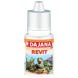 Вітаміни для черепах з кальцитом і йодом Dajana REVIT 20 мл