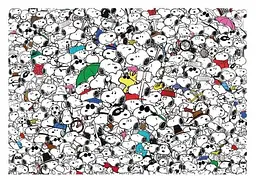 Пазл Clementoni Impossible: Весела дітвора, Пінатс (Impossible Peanuts Puzzle - 1000 pcs.), 1000 ел. (39804) - мініатюра 2