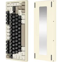 Клавіатура Attack Shark X75 RGB перемикачі Kailh MX кремово-біла (AS-6972792471457-CW-UA) [166744] - мініатюра 2