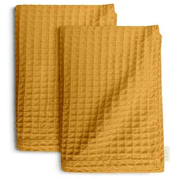 Вафельні рушники Curcuma Greek Waffle 2шт 55х90см/75х130см (SetTw_GreekWaffle_23Curcuma55x90_23Curcuma75x130)