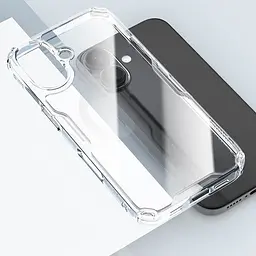 TPU чохол Nillkin Nature Pro Series для Apple iPhone 16 Plus (6.7) Безбарвний (прозорий) - мініатюра 7