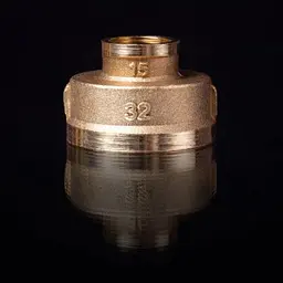 Муфта перехідна Lexline К.0314-В 1/2"х 1 1/4"В посилена латунь 30412 - мініатюра 2