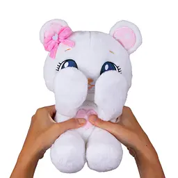 М’яка іграшка Peekapets Ведмедик білий 30 см (907874) - мініатюра 2