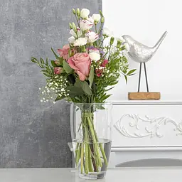 Ваза скляна для квітів та декору Trendglass Rona 25x13.7 см (35700) - мініатюра 2