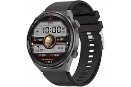 Смарт-годинник Smart Watch DT3 Mate Black, 2 ремінця (силіконовий та металевий)