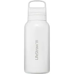 Пляшка-фільтр для води LifeStraw Go SS Filter Bottle 1L (1033-LSW LGV41SWHWW)