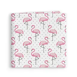 Пелюшки муслінові Cosas Flamingo 75x75 см, рожеві - мініатюра 2