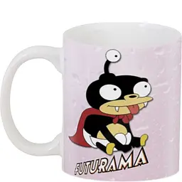 Кухоль GeekLand Футурама Futurama 02.14 Лорд Нібблер.210 330 мл білий - мініатюра 3