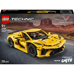 Уцінка. Конструктор LEGO Technic Chevrolet Corvette Stingray 732 деталі (42205)