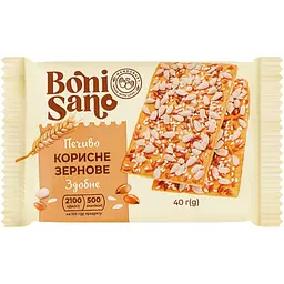 Печиво BoniSano Корисне зернове здобне 40 г