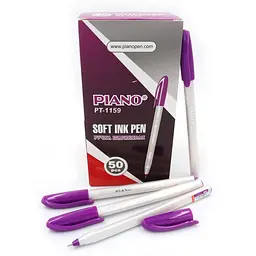 Ручка масляна "Correct" Piano 1159-PT-VI Фіолетовий (6938944302178)(SC)
