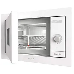 Мікрохвильова піч з грилем Gorenje BM235G1SYW - мініатюра 3
