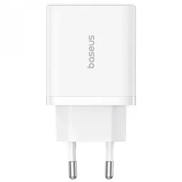 МЗП Baseus Cube Pro Fast Charger PD30W (1USB-A/1C) (P10111404) Moon White - мініатюра 3