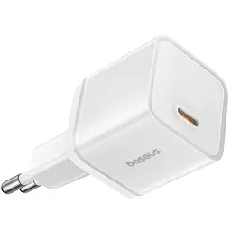 Зарядний пристрій Baseus GaN5S Fast Charger 30W (Type-C) white (P10162504213-00) - мініатюра 4