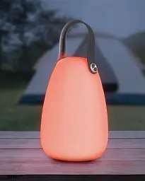 Вуличний світильник на сонячній батареї Goldlux 330666 Canaria LED 1x2W 3000К+RGB IP44 білий - мініатюра 2