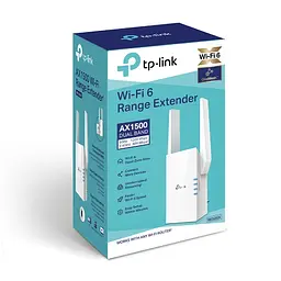 TP-Link Повторювач Wi-Fi сигналу RE505X AX1500 1хGE LAN MU-MIMO OFDMA MESH ext. ant x2 - мініатюра 7