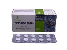 Дієтична добавка Elit-Pharm Молібден 80 таблеток - мініатюра 2