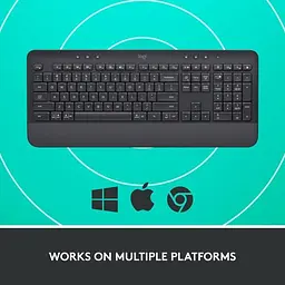 Клавиатура беспроводная Logitech Signature K650 Graphite - миниатюра 5