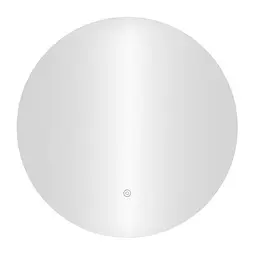 Кругле настінне дзеркало ModernHome з LED-підсвіткою 80 см.