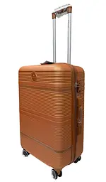 Валіза середня M Worldline Airtex 629 ABS-пластик Помаранчевий