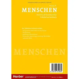 Menschen B1 Vokabeltaschenbuch - Даніела Нібіш