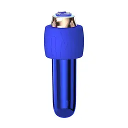 Віброкуля Swan Maximum + Comfy Cuff Blue, суперпотужна, різна інтенсивність, силіконова манжета - мініатюра 2