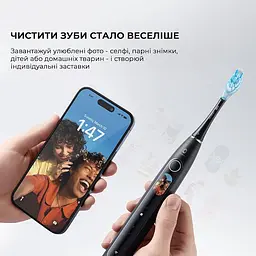 Електрична зубна щітка Oclean X Pro 20 Set Electric Toothbrush Black - мініатюра 9