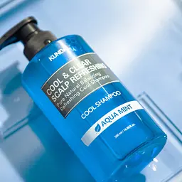 Шампунь Kundal Cool & Clear Scalp Refreshing Shampoo Aqua Mint 500 мл (8809693253265) - мініатюра 2