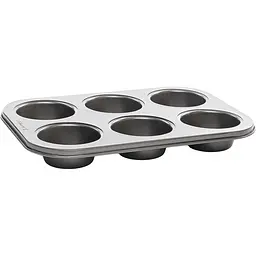 Форма для випікання мафінів Holmer Sweet cake на 6 порцій (BM-0806-RG Sweet cake) - мініатюра 4