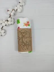 Пелюшка дитяча багаторазова непромокальна a.l.babybox Фламінго 80x100 см Різнокольоровий (NV 18137663) - мініатюра 3