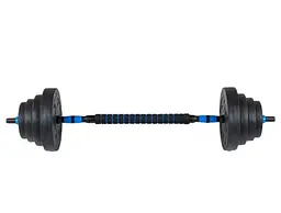 Гантелі розбірні бітумні THUNDER GYM-03 зі з'єднувачем для штанги, 2 х 20 кг (GYM-03) - мініатюра 4