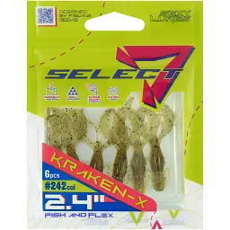 Силікон Select Kraken-X SE 2.4" 242 (6 шт/уп) - мініатюра 2