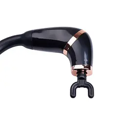 Перкусійний масажер Fascial Gun Massage 4 насадки, чорний Huizhou HP-11-11B - мініатюра 4