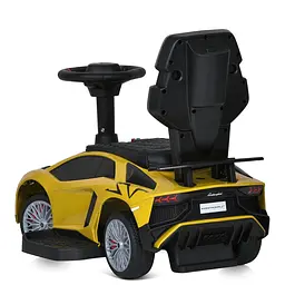 Дитячий електромобіль-толокар 2 в 1 Bambi M 5777EBL-6 до 23 кг - мініатюра 3