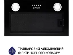 Витяжка Minola HBI 5222 BLF 700 LED - мініатюра 3
